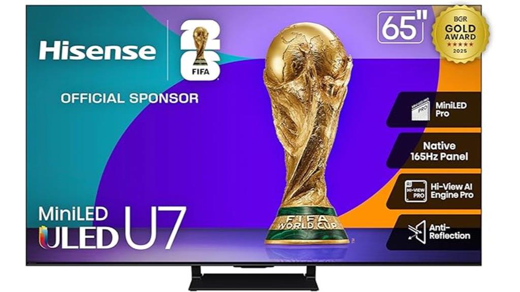 65 inch mini led uhd tv