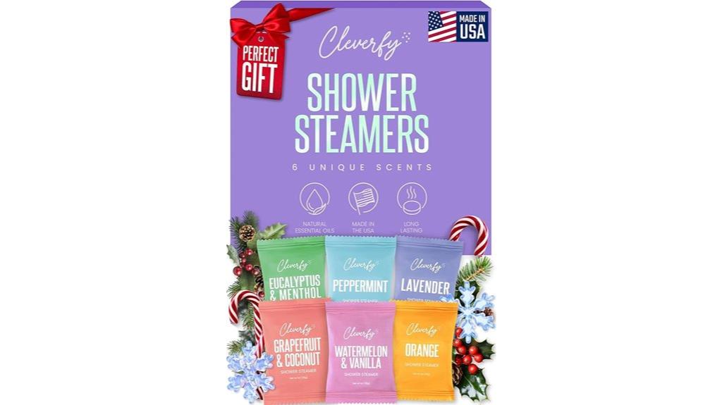 aromatherapy shower steam tablets