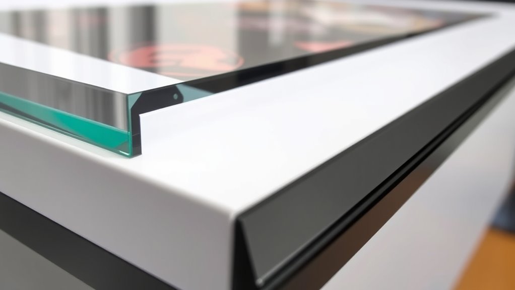 art framing with uv glass