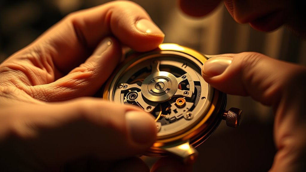 artisans craft luxury timepieces