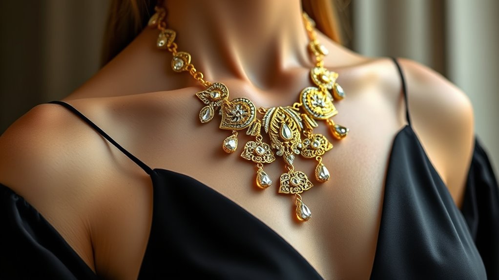 balance layering neckline harmony