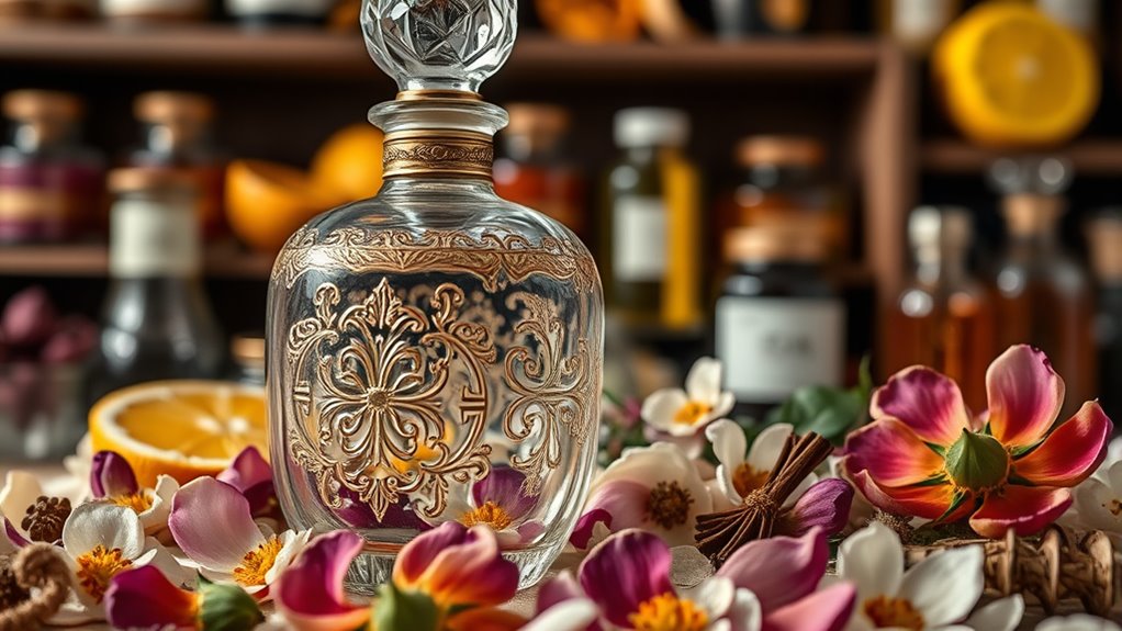 balanced fragrance composition and harmony