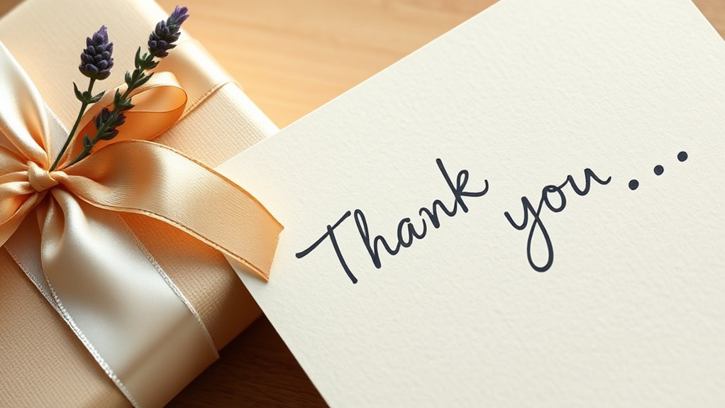 be specific show appreciation