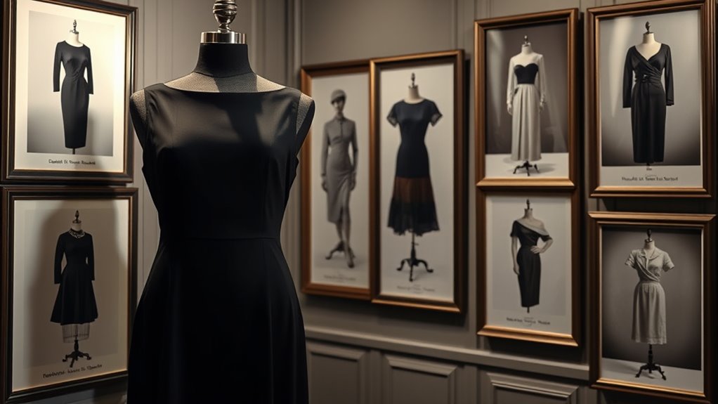 black dress fashion evolution