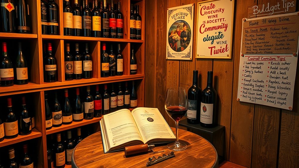 budget wine collecting resources