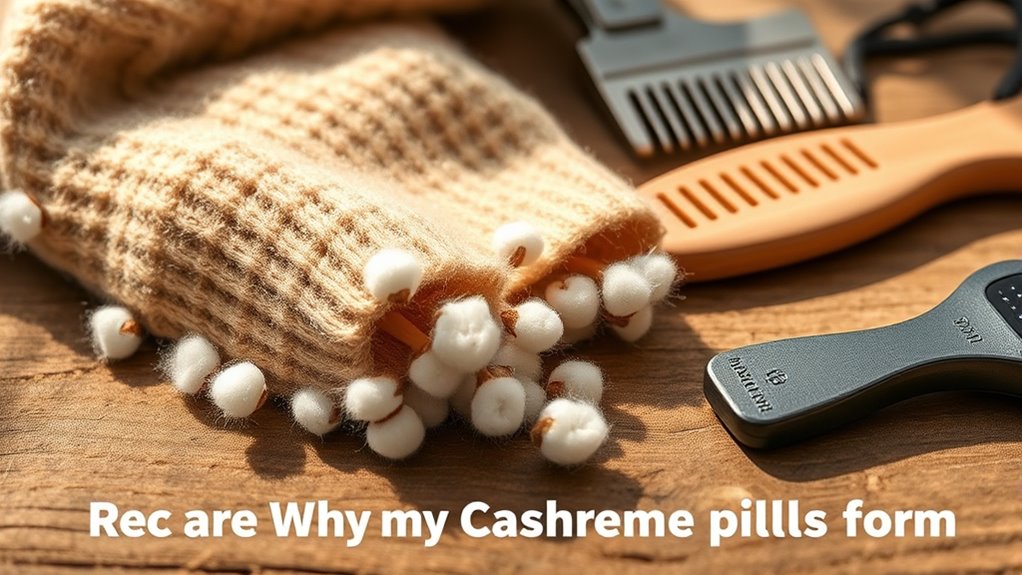 cashmere fiber pilling causes
