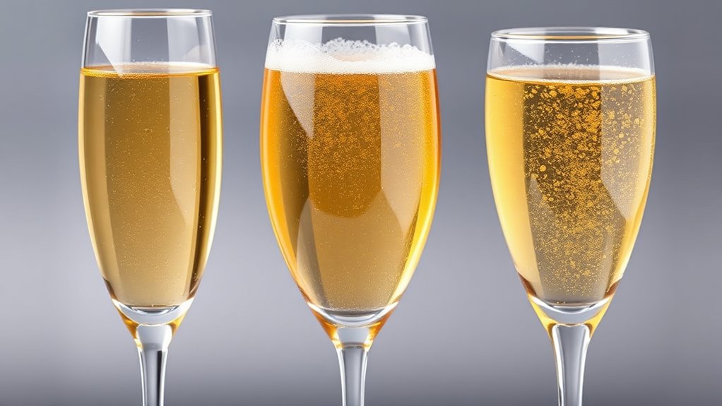 champagne glass evolution history