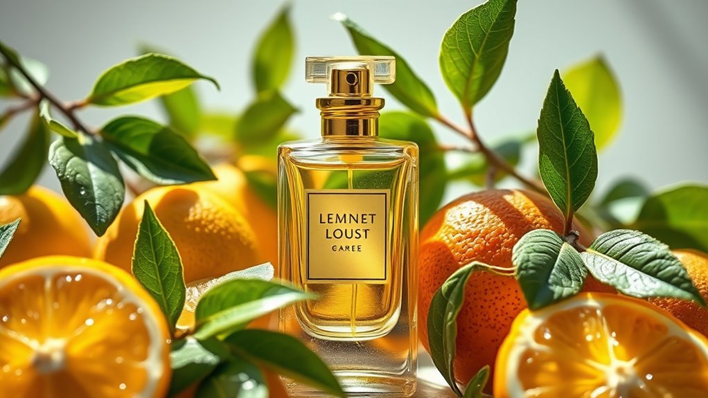 citrus fragrances energize senses
