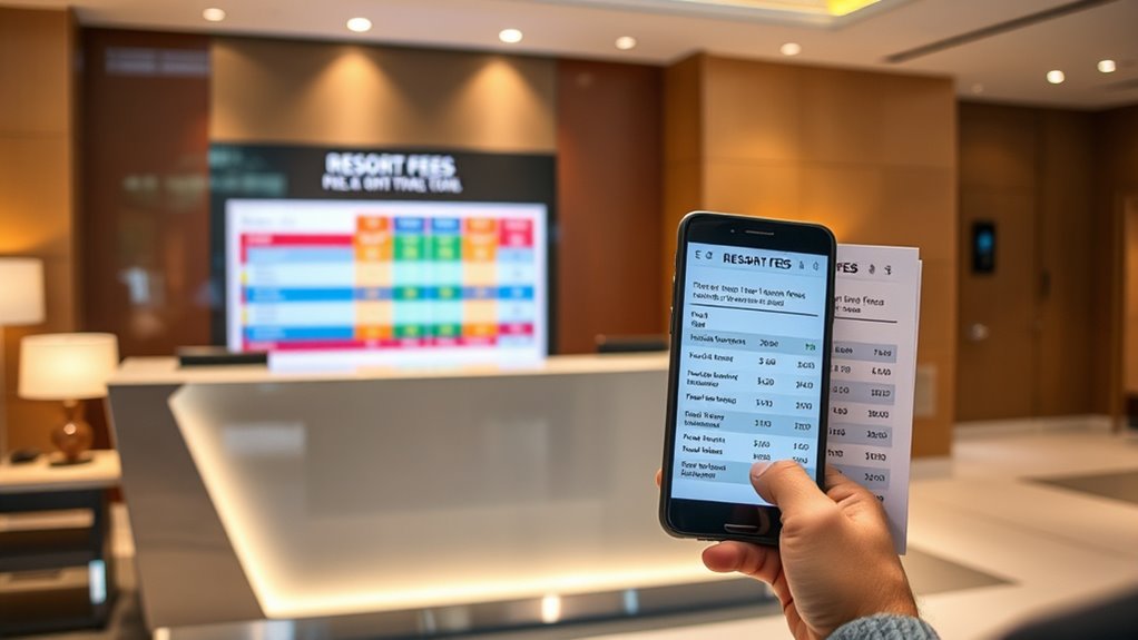 compare hotel resort fees