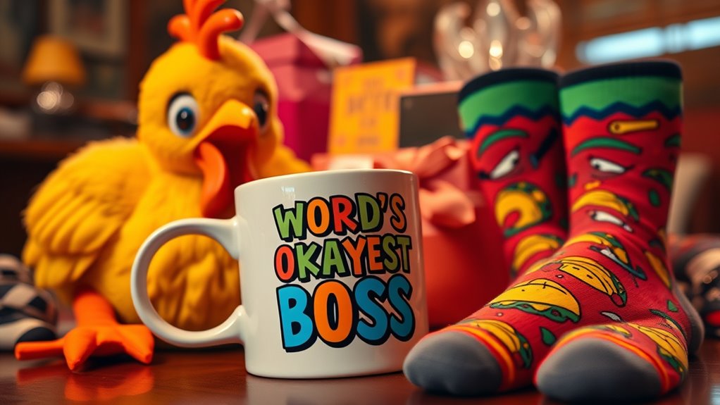 consideration for gag gifts