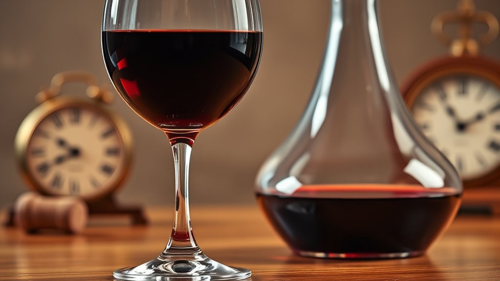 decanting time tailored wisely