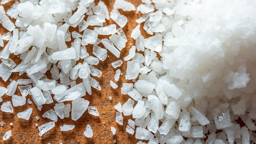 different salts and their characteristics