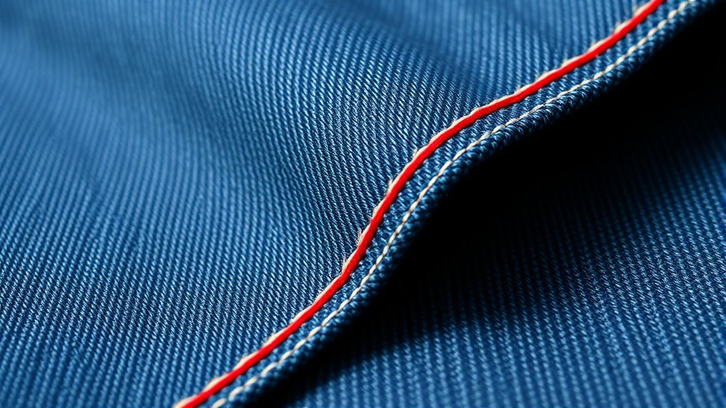 distinctive tightly woven edges