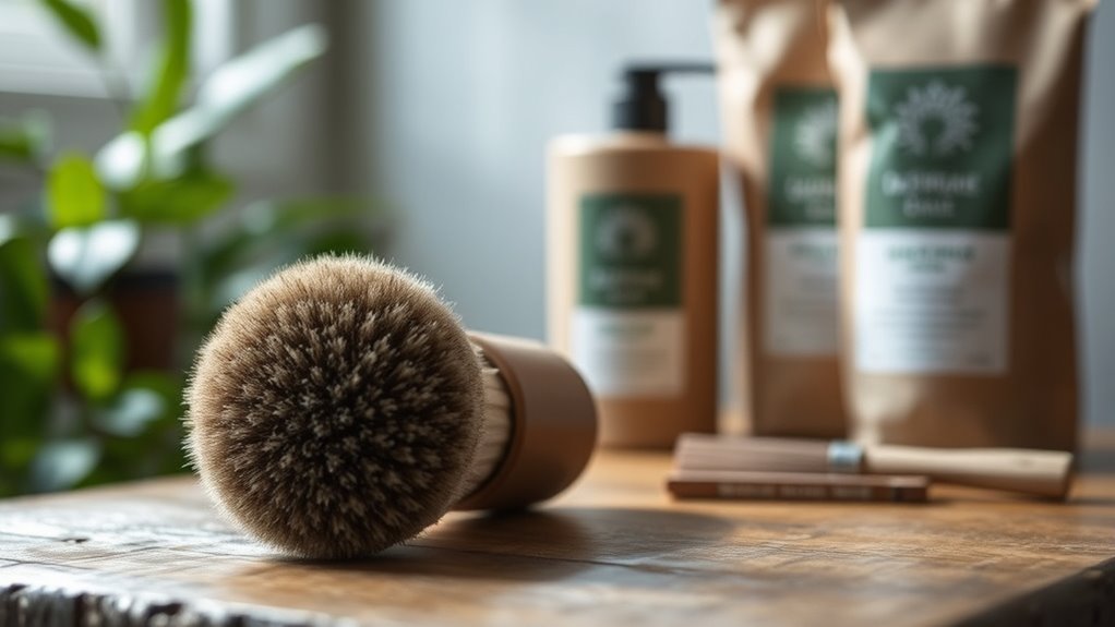 eco friendly durable shaving brush