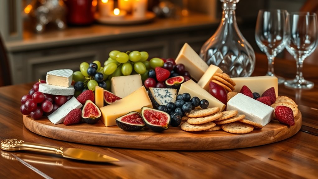 elegant cheese presentation ideas