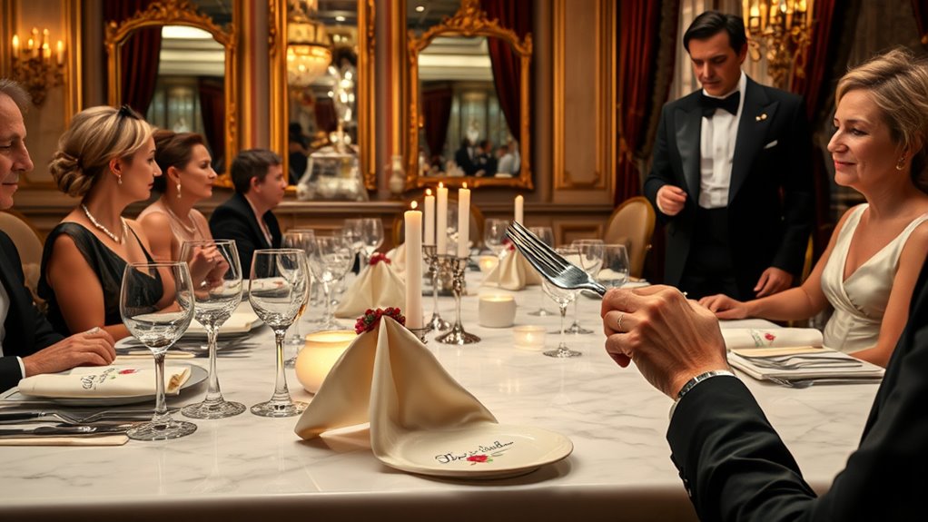 elegant dining protocols