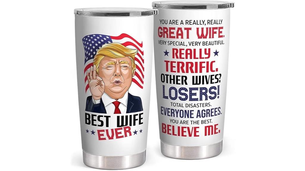elegant wife s stainless tumbler