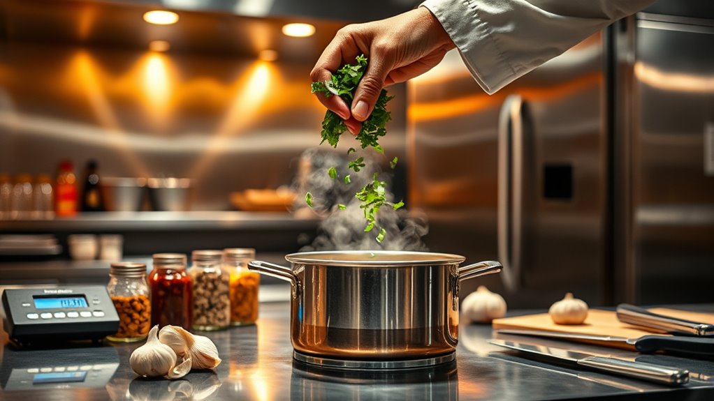 enhance flavor through layering