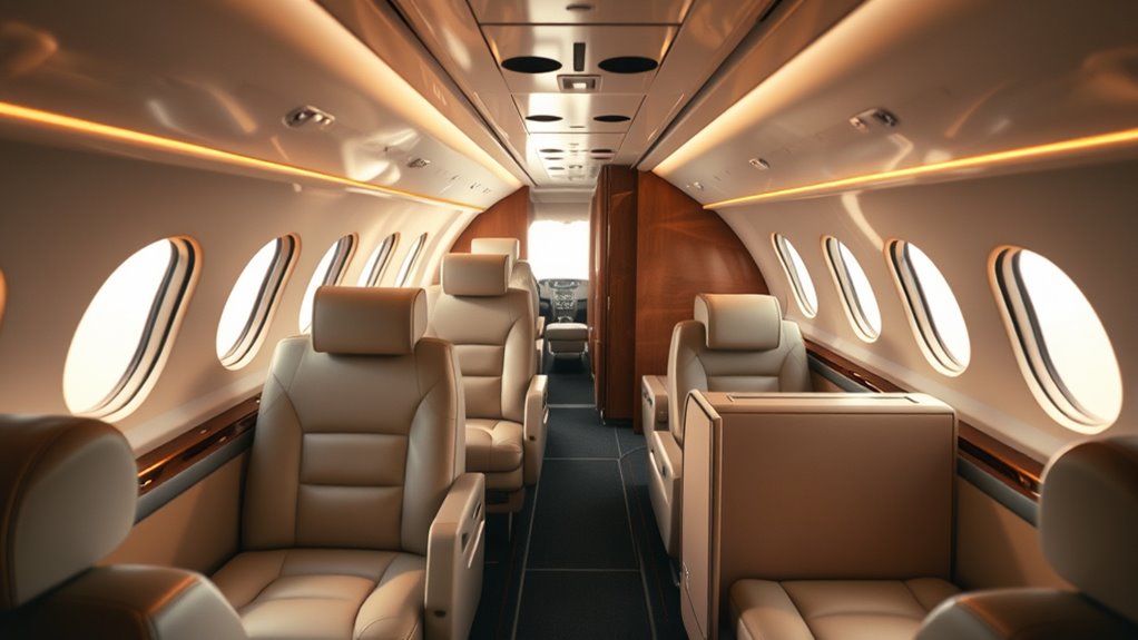 exclusive private jet privacy