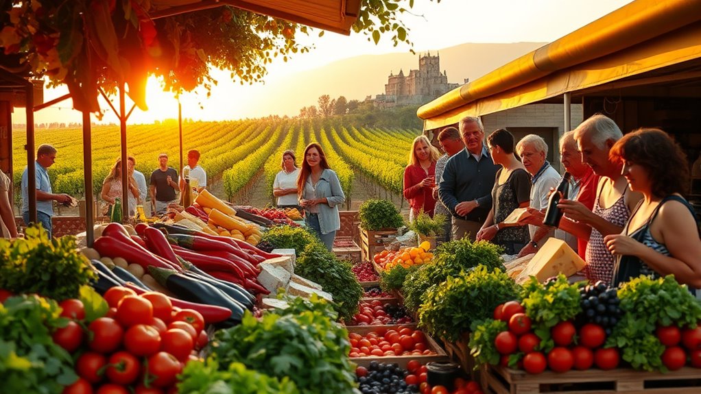 explore markets and festivals