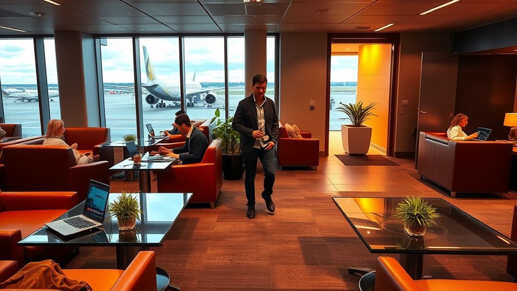 flexible lounge access options