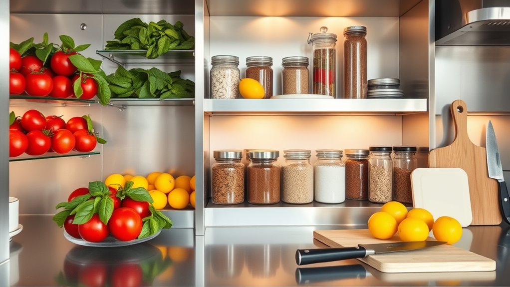 fresh ingredients proper storage