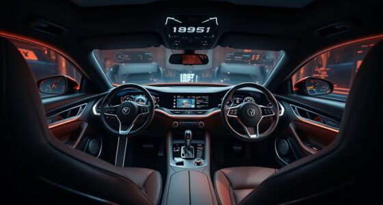 futuristic luxury car features