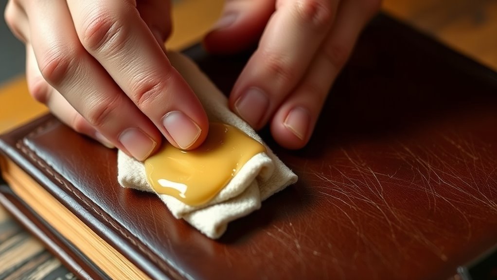 gentle leather care practices