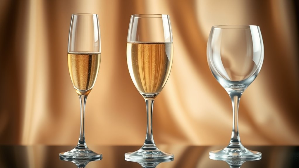 glass shape enhances sensory experience