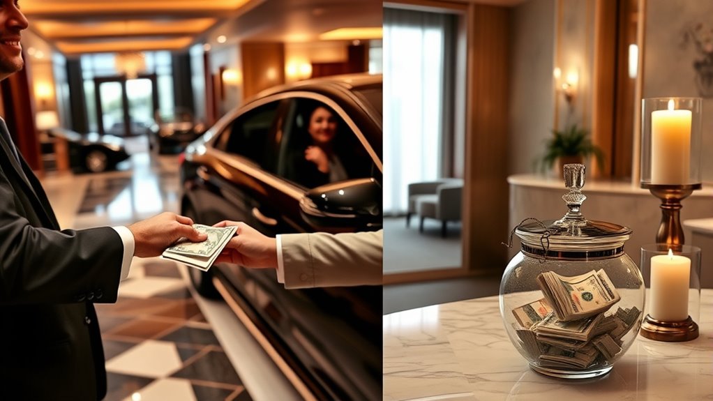 gratuity guidelines for service