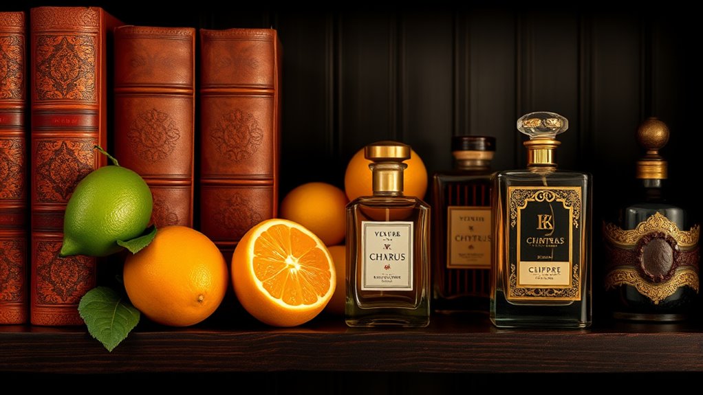 layering chypre and leather