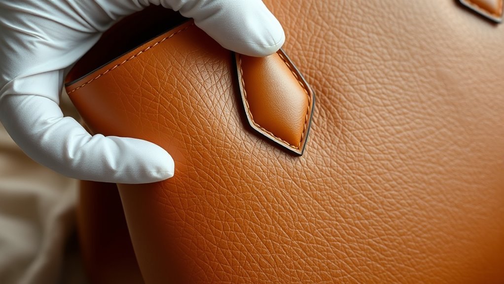 leather care preserves monogram elegance