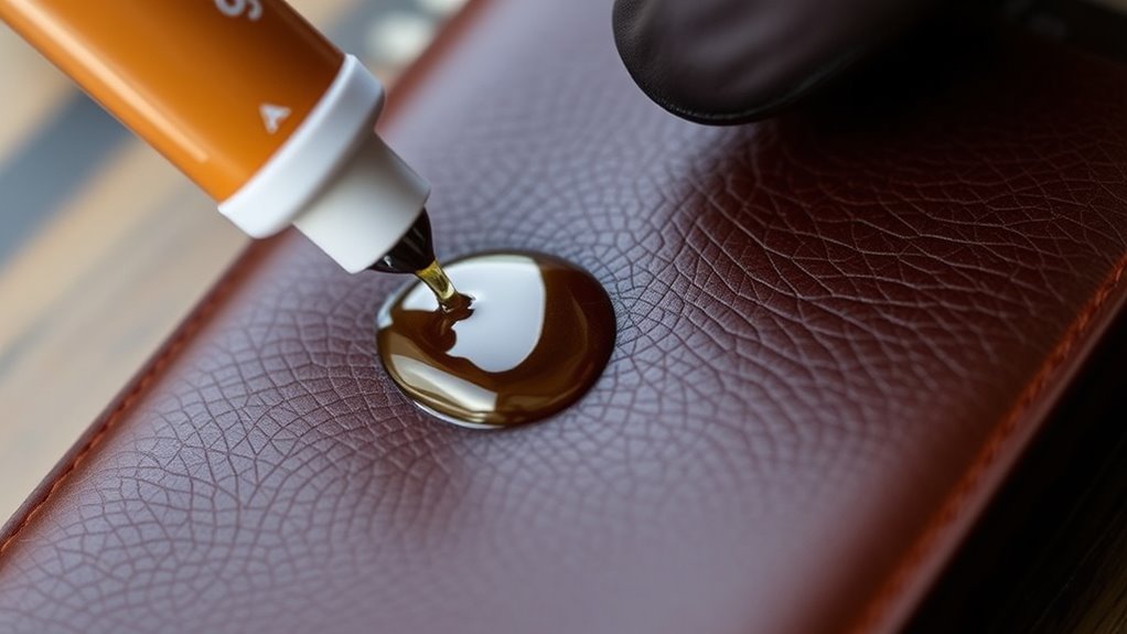 leather conditioning preserves shine