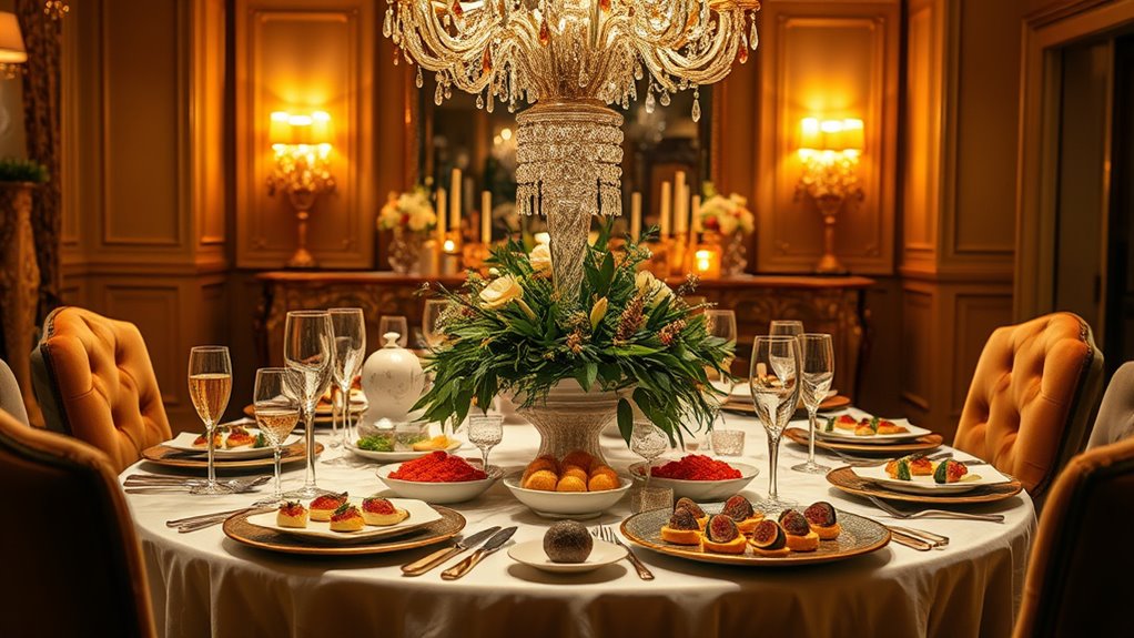 luxurious gourmet flavor experience