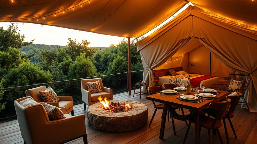 luxury eco friendly outdoor living