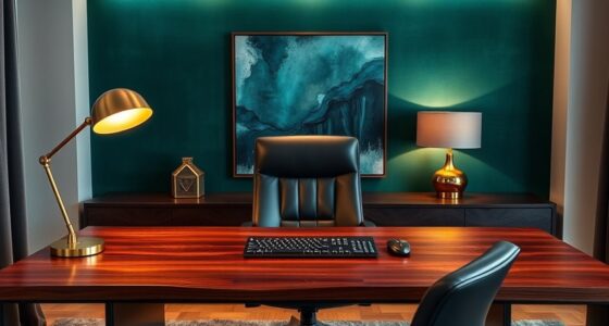 luxury ergonomic workspace design