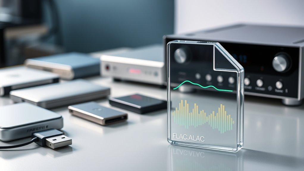 manage high res audio storage