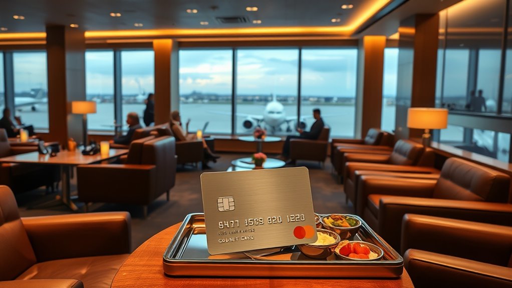 maximize lounge benefits with credit