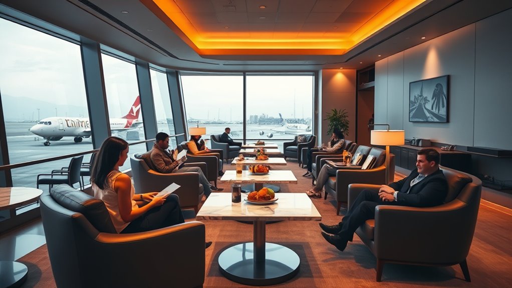maximize lounge comfort and etiquette