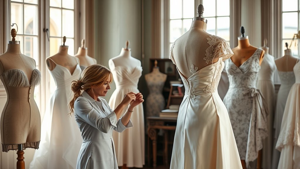 perfect gown fitting adjustments