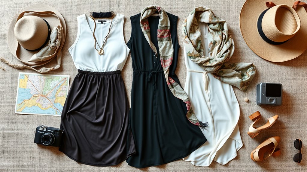 plan wardrobe for destination