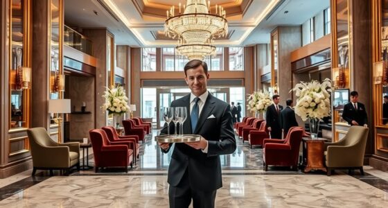 polished luxury hotel manners