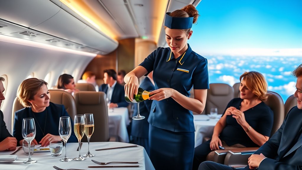 polite attentive dining manners