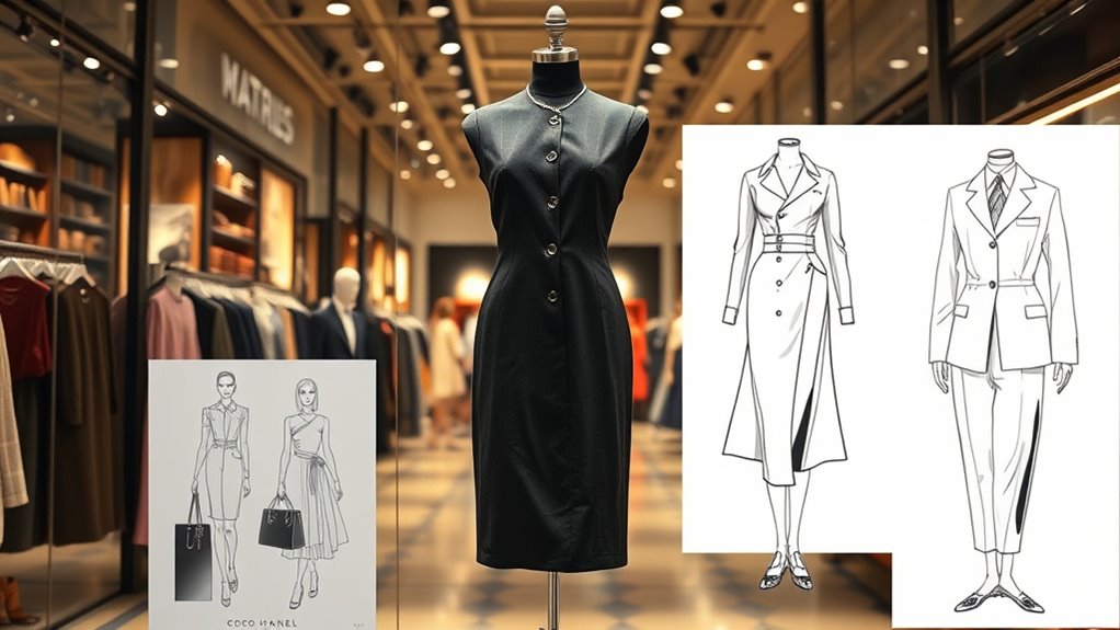 post war fashion industry expansion