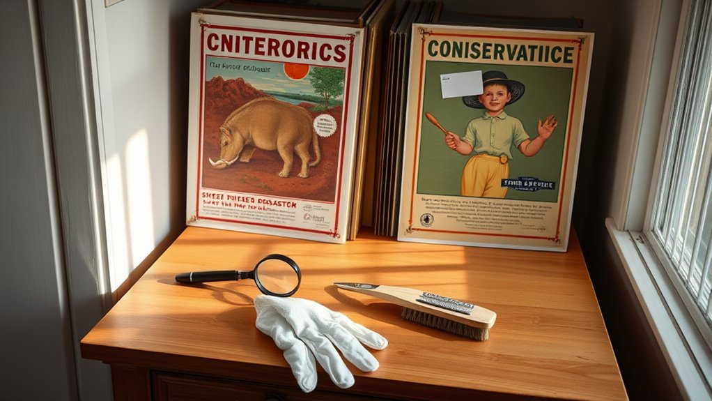 poster maintenance and preservation