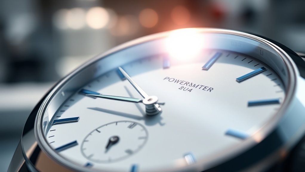 power reserve ensures precision stability