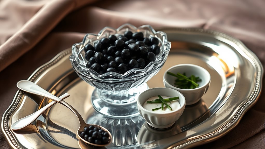 proper caviar serving etiquette
