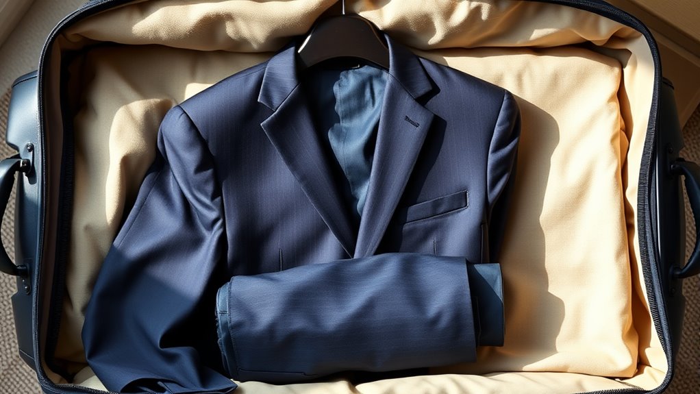 proper suit packing techniques