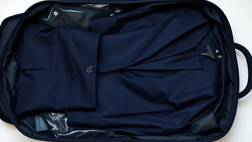 protective organized suit carrier