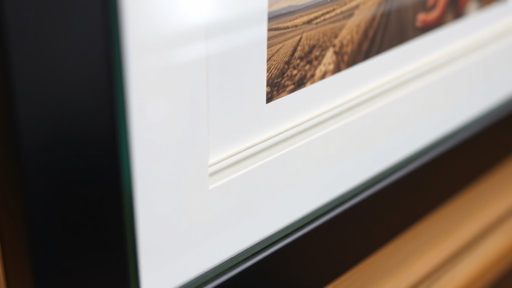 protects artwork from contact